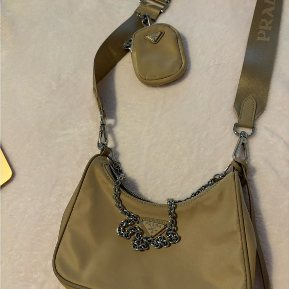 Prada Beige Shoulder Bag - Picture 3 of 8